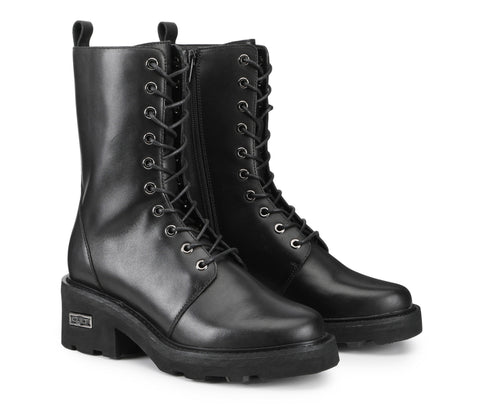 Low Heeled Women's Laced Amphibians