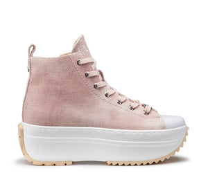 Sneakers Alte Rosa da Donna in Tessuto