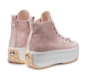 Sneakers Alte Rosa da Donna in Tessuto