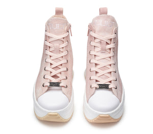 Sneakers Alte Rosa da Donna in Tessuto