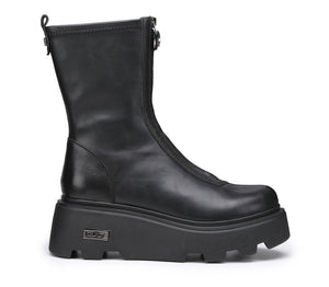 Stivaletti da Donna con Zip Frontale