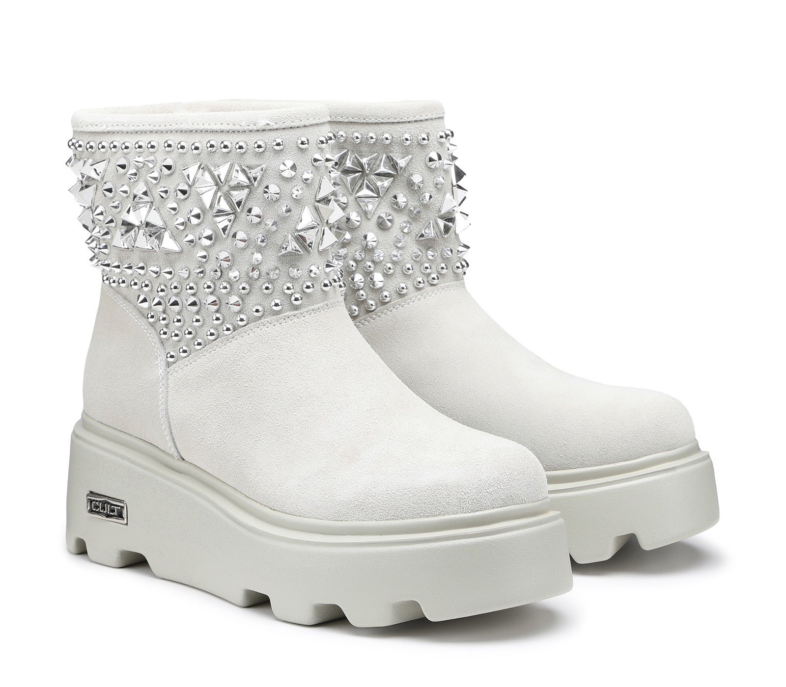 Stivaletto da Donna Sherpa Bianco