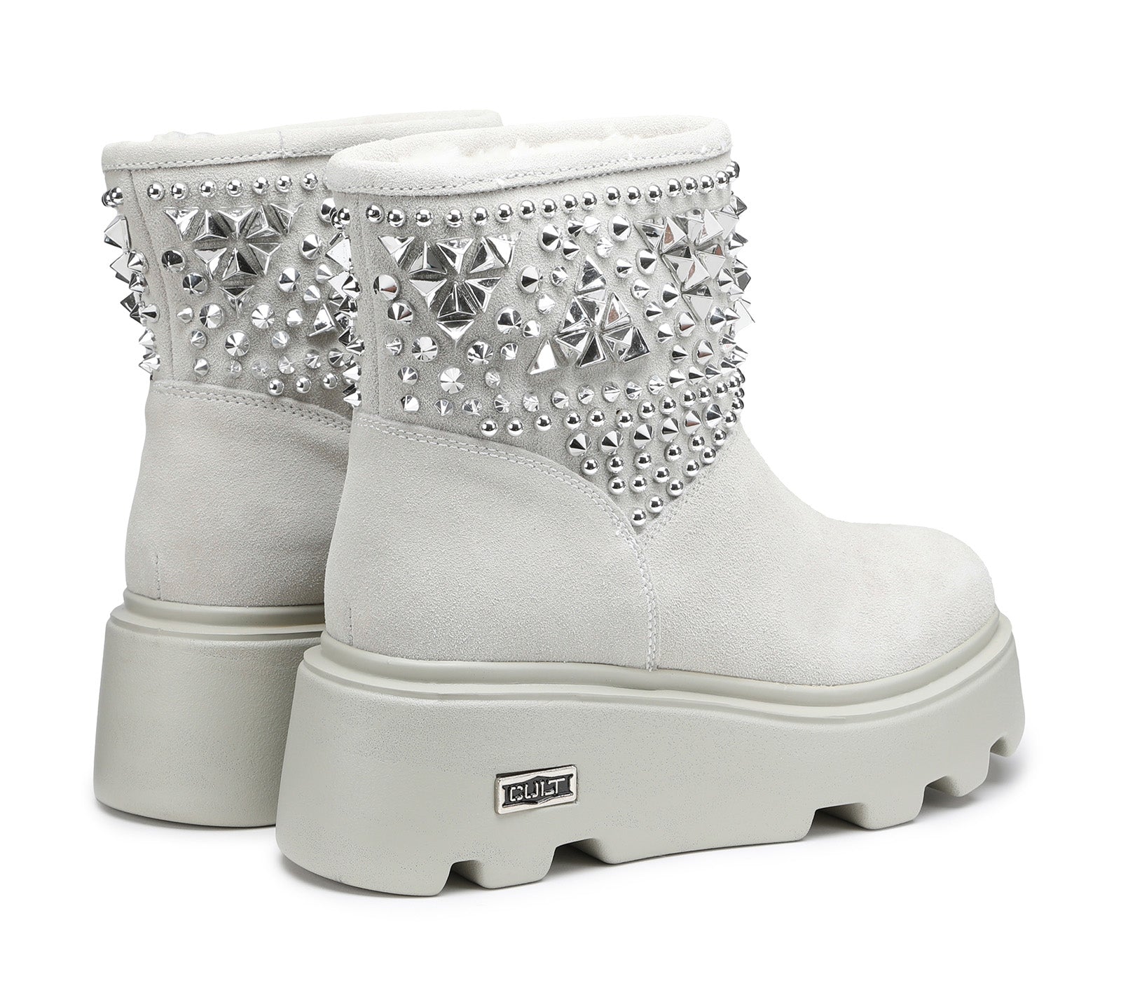 Stivaletto da Donna Sherpa Bianco